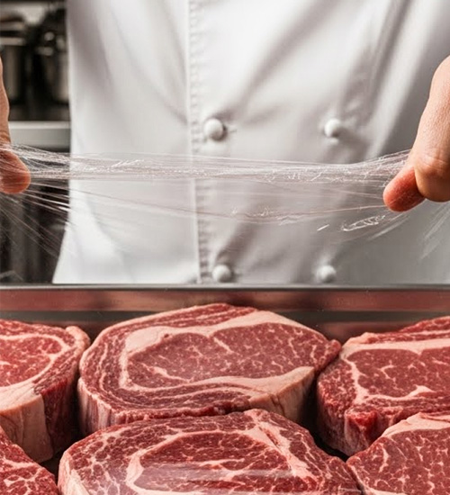 Fresh meat, poultry, and seafood